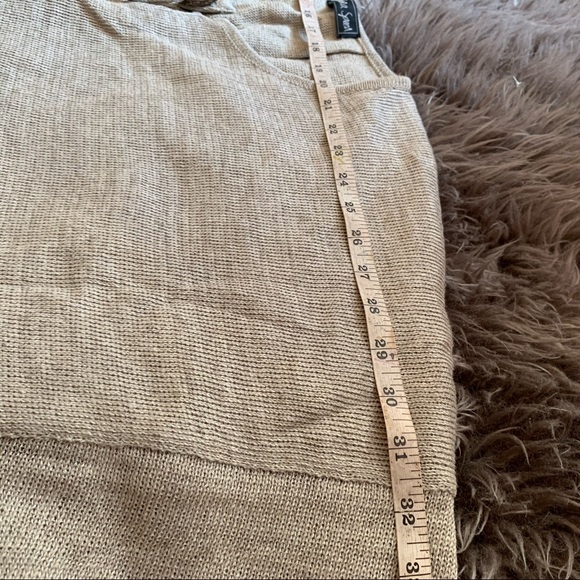 Barbara Speer designer Linen blouse w/ buttons - Picture 3 of 8